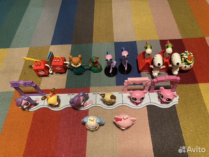 Игрушки из Макдональдса