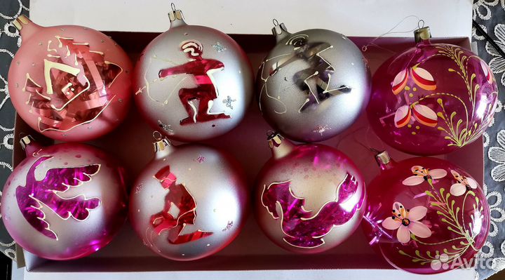 Елочные, новогодние игрушки СССР