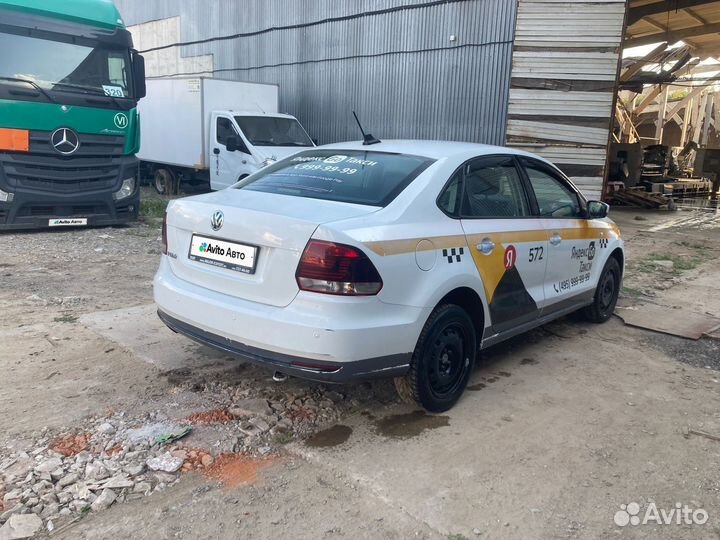 Volkswagen Polo 1.6 AT, 2018, 242 490 км