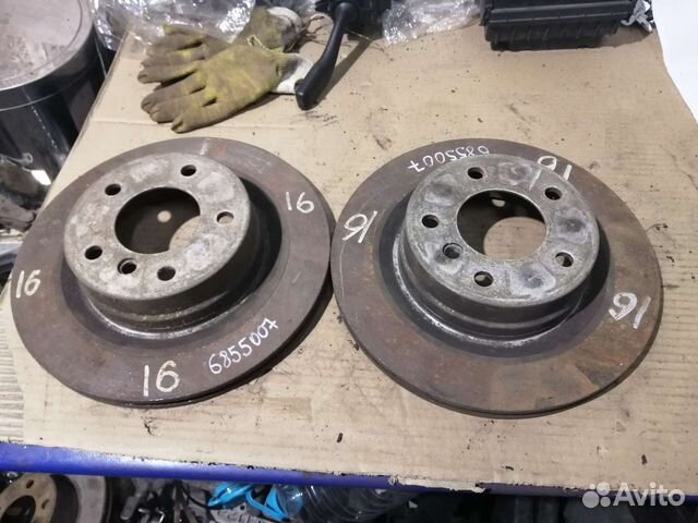 Задние тормозные диски 300мм bmw e90 e87 e81 e92