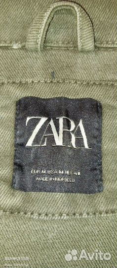 Джинсовая куртка zara