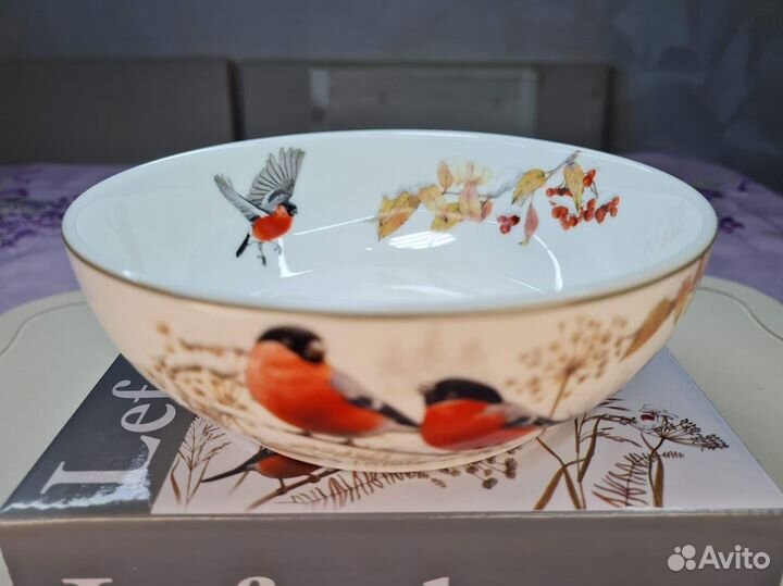 Салатники Лесная сказка Снегири