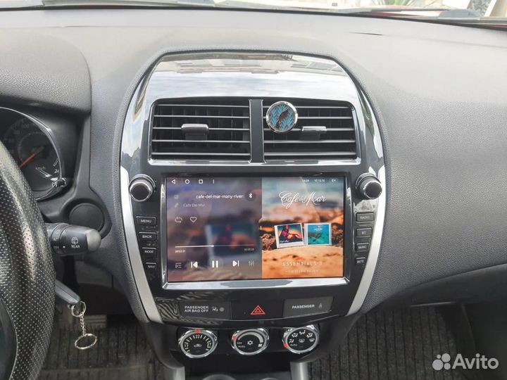 Магнитола Mitsubishi ASX Teyes (с кнопками)