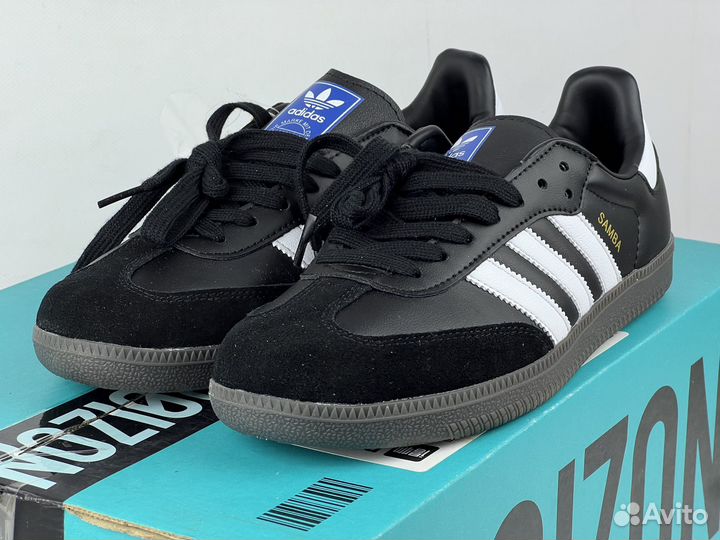 Кроссовки Adidas Samba OG Black White