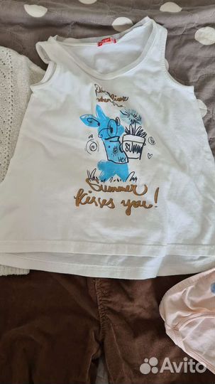 Вещи пакетом на девочку 116 122