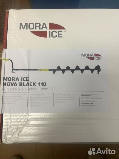 Ледобур Mora Nova System Black 110mm