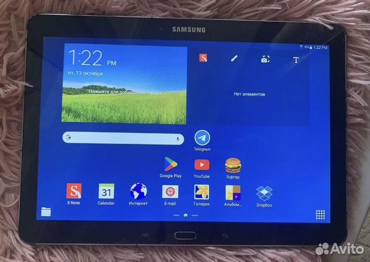 Планшет Samsung galaxy note 10 1