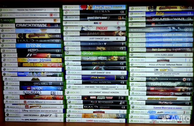 Диски лицензия Xbox 360