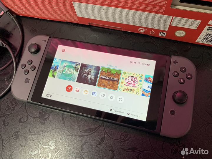 Nintendo switch чипованная