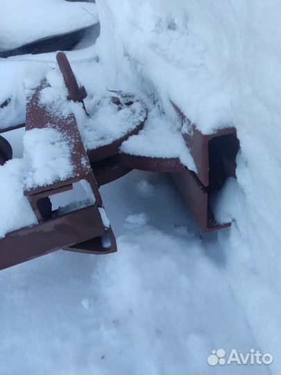 Снегоотвал на УАЗ