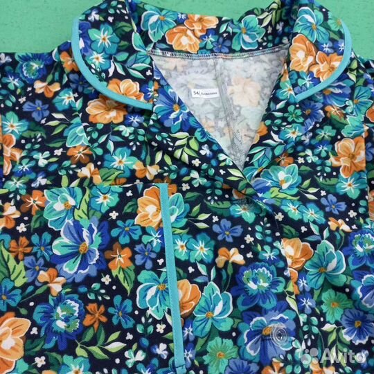 Халат женский на пуговицах новый фланелевый 46-76