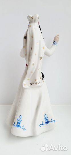 Статуэтка грузинский танец танцовщица, Киев, перио