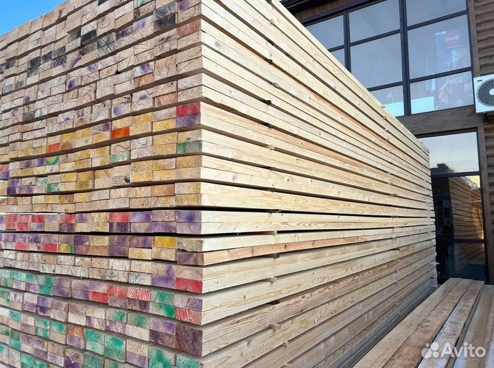Доска обрезная 50x100x3м