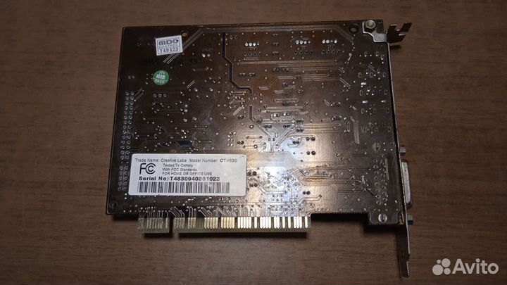 Звуковая карта Sound Blaster CT 4830