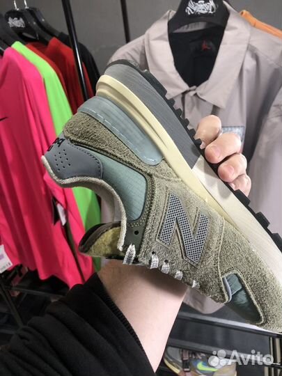 Кроссовки new balance stone island