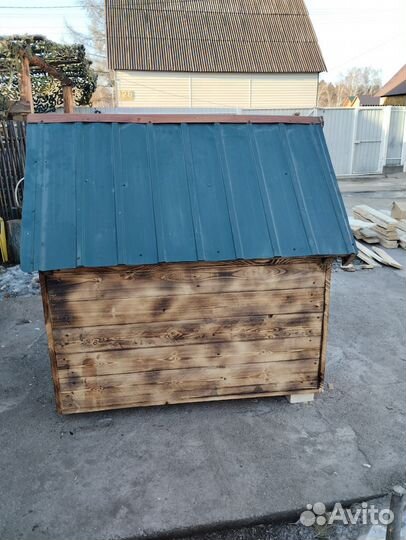 Будка для собаки утепленная