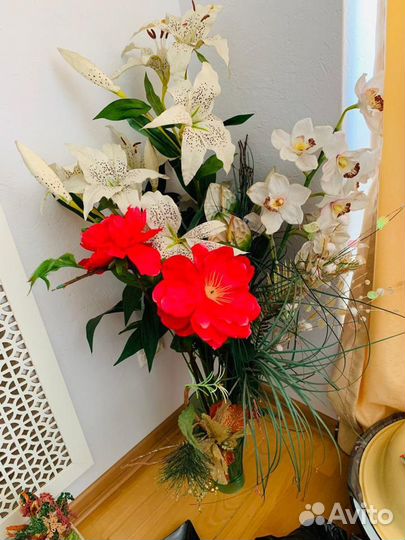 Цветы Лилия орхидея искусственные