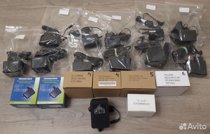 Адаптеры, блоки питания для разной техники
