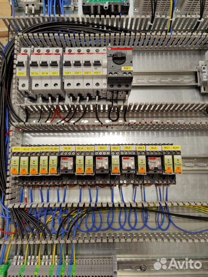 Сборка электрощита. Сборка вру, грщ