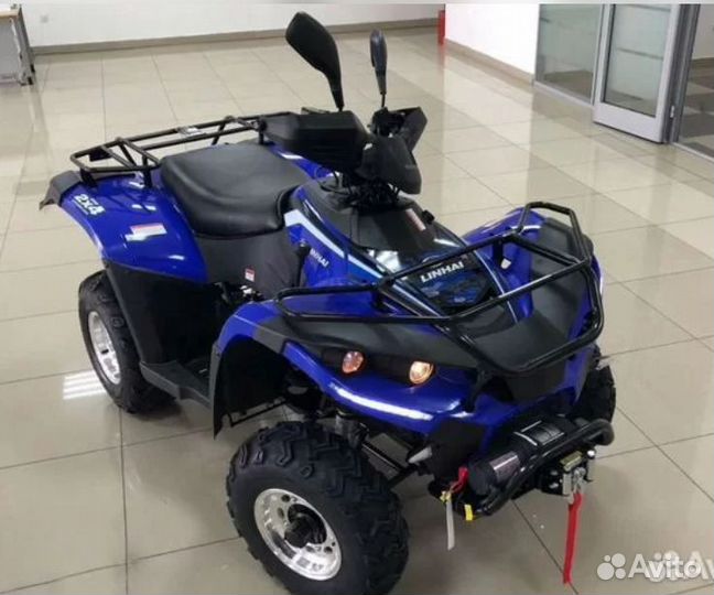 Квадроцикл Linhai Yamaha D 200 синий
