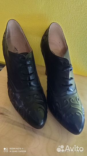 Туфли темно синие