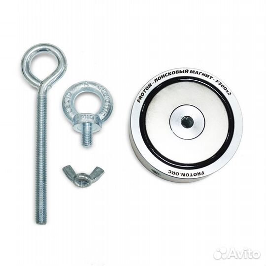 Двусторонний поисковый магнит 300кг