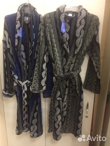 Мужской махровый халат