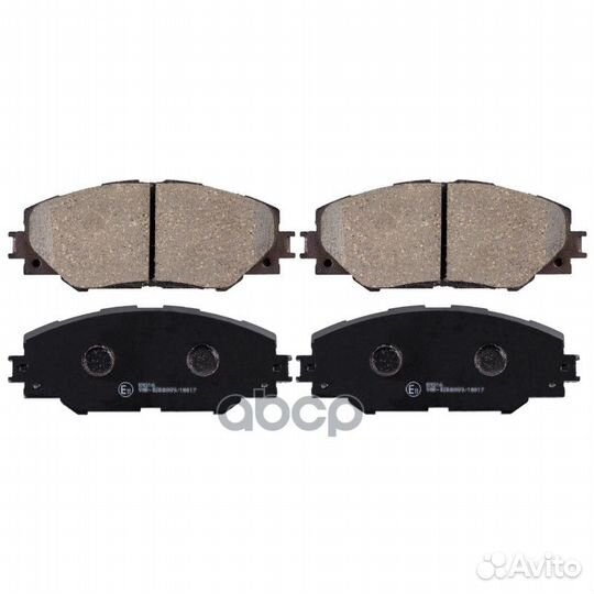 Колодки тормозные дисковые toyota: auris 1.8 Hy