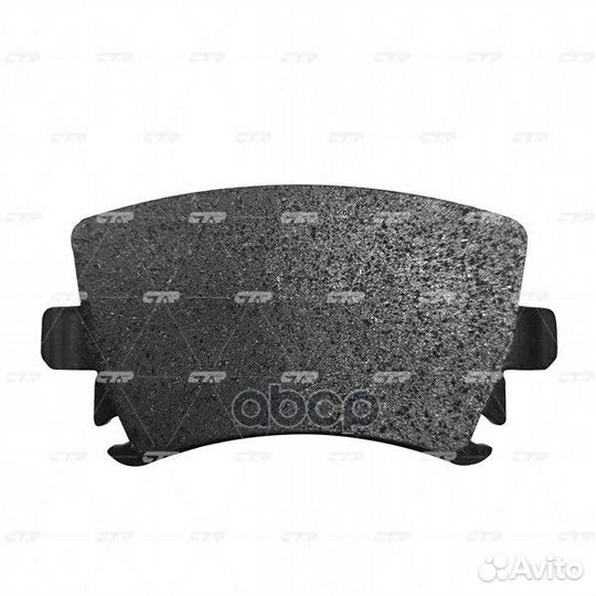 Ckvw-8 колодки тормозные дисковые зад CTR 257