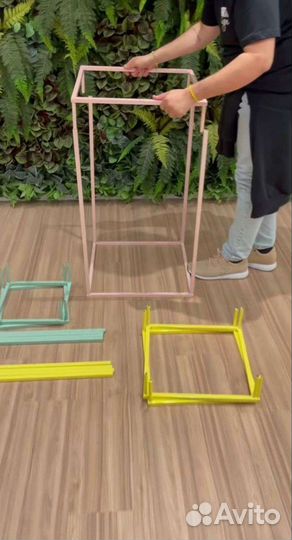 Металлические стойки для свадьб, банкетов