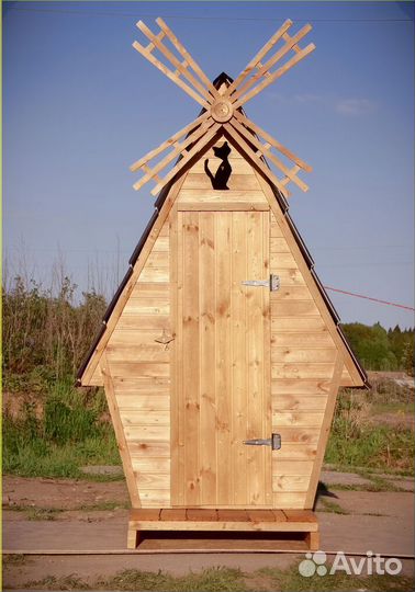 Дачный туалет с установкой ACC336