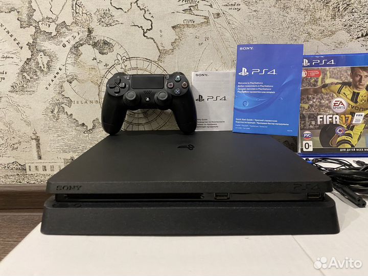 Sony Playstation 4 Slim 1TB+FIFA 17