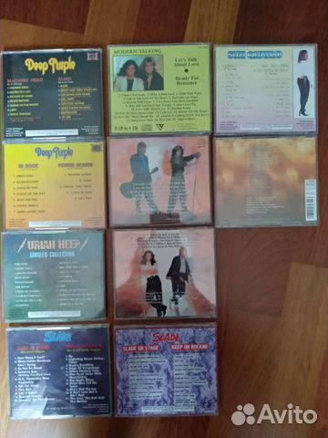 Аудио CD :Modern Talking,Deep Purple,Slade