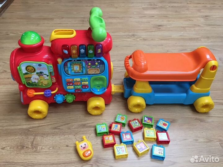 Паровоз-каталка Vtech, apенда