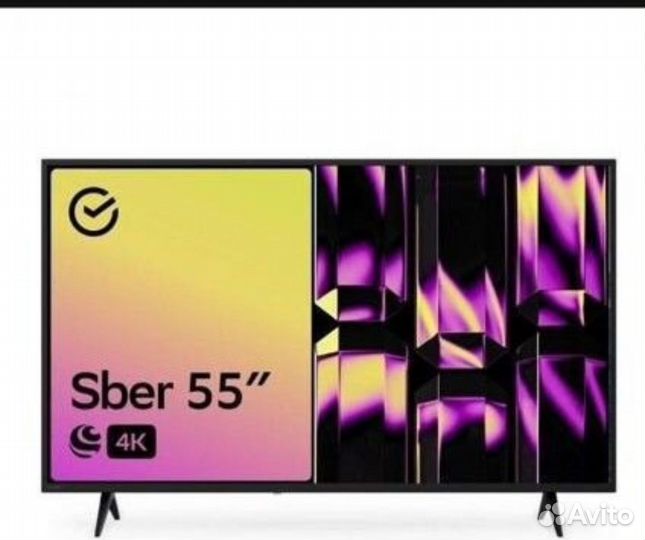 Витязь 55U4127B UHd-4k(кронштейн в подарок)