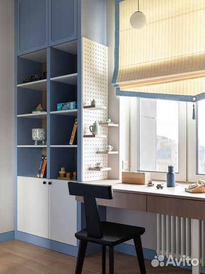 Рабочая зона у окна на заказ