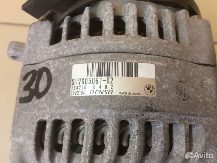 BMW F10 Генератор 210А N20B20 с Японии