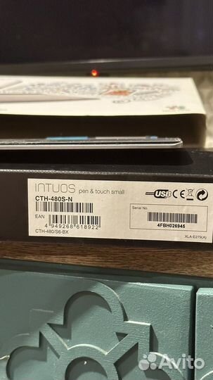 Графический планшет wacom intuos pen&touch small