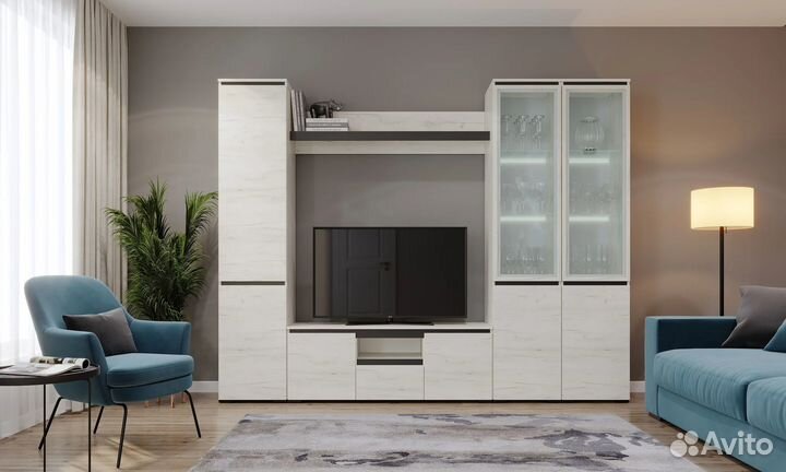 Тумба под тв Гретта 2С1Я Памир