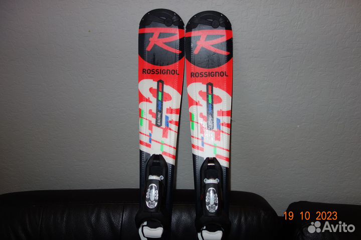 Горные лыжи детские Rossignol hero JR + KID 4 GW