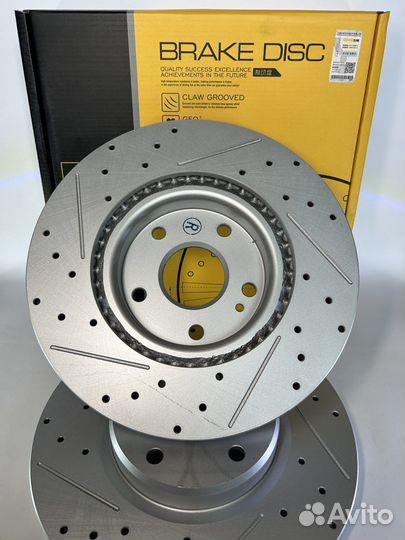 Диски тормозные передние Geely Coolray перфор