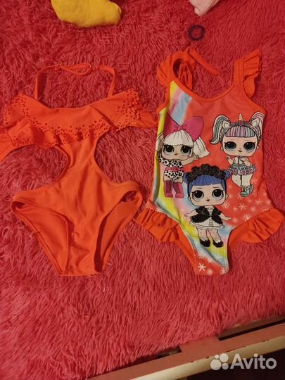 Купальник для девочки 110 116