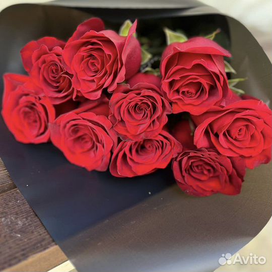 Букет с розами 