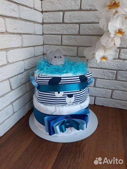 Торт из памперсов