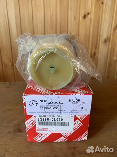 Топливный фильтр toyota 23390-0L030