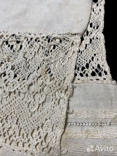 Старинный домотканый рушник Полотенце 19 век