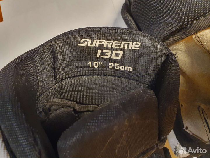 Краги хоккейные Bauer supreme 130 10