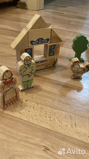 Конструктор деревянный