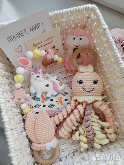 Прорезыватели грызунки погремушки