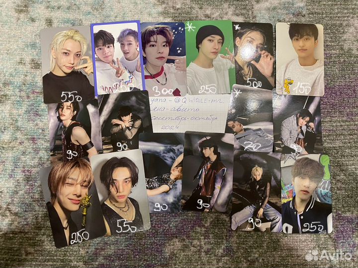 Официальные карты kpop